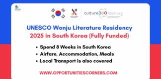 UNESCO Wonju Literature Residency 2025