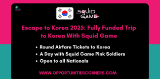 Escape to Korea 2025