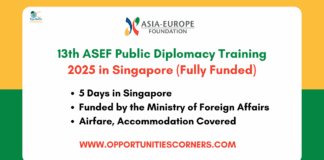 13th ASEF Public Diplomacy Training 2025
