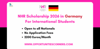 NHR Scholarship 2026