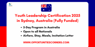 Youth Leadership Certification 2025 in Sydney