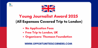 Young Journalist Award 2025