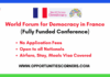 World Forum for Democracy 2025
