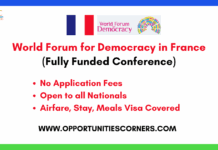 World Forum for Democracy 2026 in France