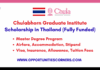 Chulabhorn Graduate Institute Scholarship 2026