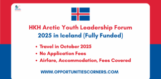 HKH Arctic Youth Leadership Forum 2025 in Iceland