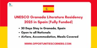 UNESCO Granada Literature Residency