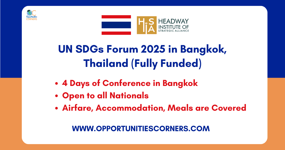 UN SDGs Forum 2025 in Bangkok, Thailand