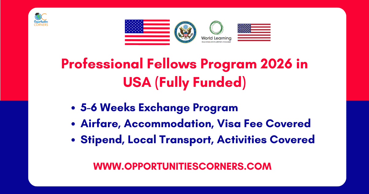 Professional Fellows Program 2026