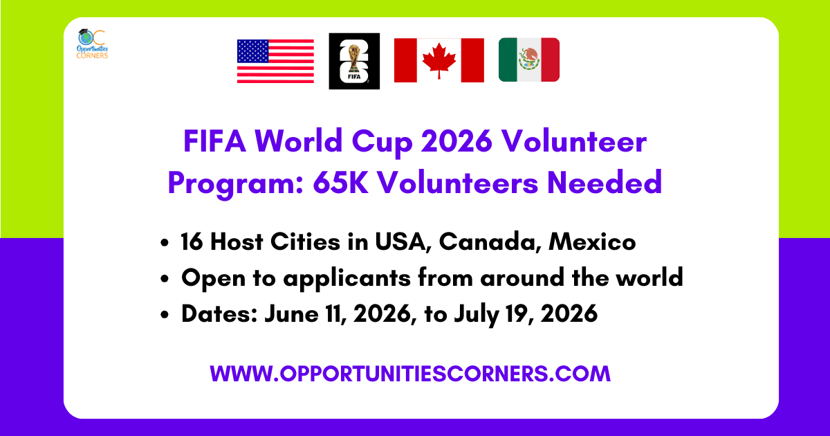 FIFA World Cup 2026 Volunteer Program