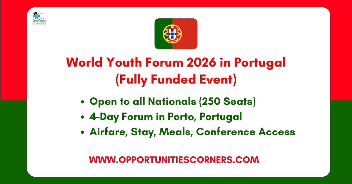 World Youth Forum 2026 in Portugal (Fully Funded Event)