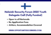 Helsinki Security Forum 2025