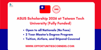 ASUS Scholarship 2026