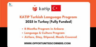 KATIP Turkish Language Program 2025