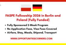 FASPE Fellowship 2027