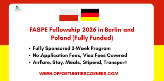 FASPE Fellowship 2026