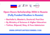 Open Doors Scholarship 2026 in Russia