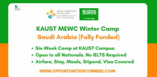 KAUST MEWC Winter Camp