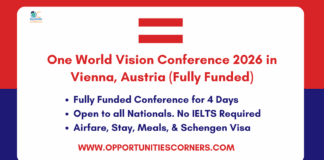 One World Vision Conference 2026 in Austria