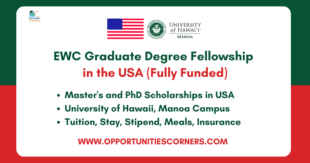 EWC Graduate Degree Fellowship 2026