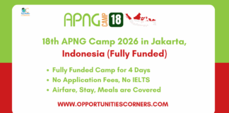 18th APNG Camp 2026