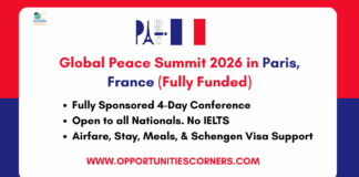 Global Peace Summit 2026