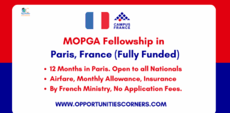 MOPGA Fellowship 2026