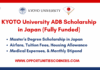 KYOTO University ADB Scholarship 2026