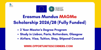 Erasmus Mundus MAGMa Scholarship