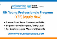UN Young Professionals Program (YPP) 2025 (Apply Now) UN Young Professionals Program