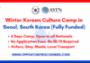 AYFN Winter Korean Culture Camp 2026