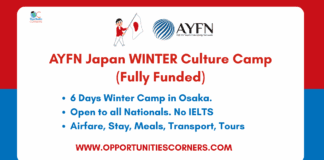 AYFN Japan WINTER Culture Camp 2026