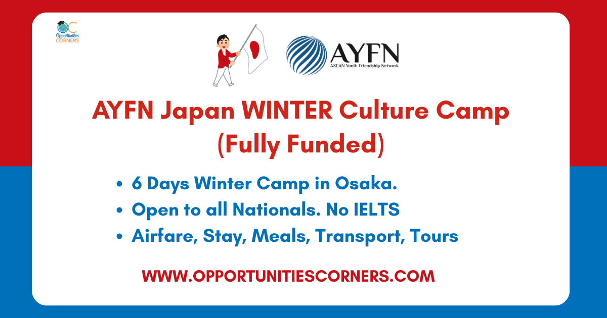 AYFN Japan WINTER Culture Camp 2026