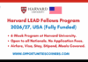 Harvard LEAD Fellows Program