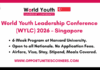 World Youth Leadership Conference (WYLC) 2026 – Singapore