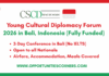 Young Cultural Diplomacy Forum 2026 in Bali
