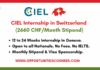 CIEL Internship 2026 in Switzerland