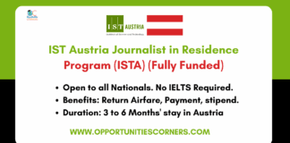 IST Austria Journalist in Residence Program