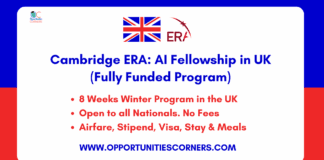 Cambridge ERA AI Fellowship 2026