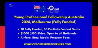 Young Professional Fellowship Australia 2026