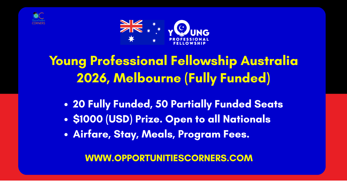Young Professional Fellowship Australia 2026