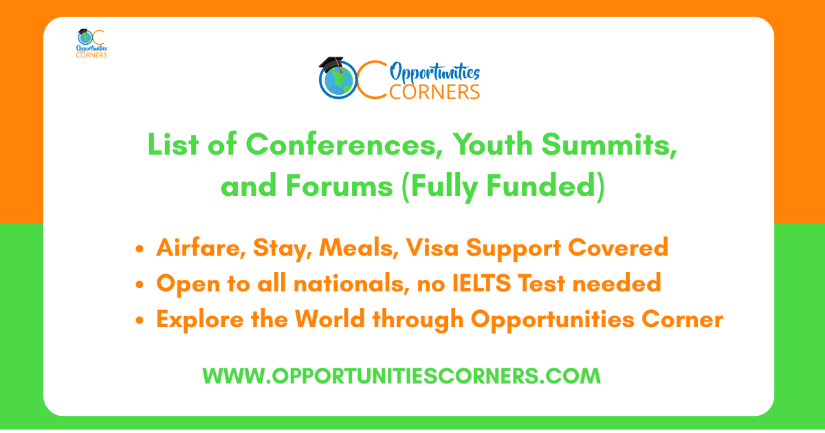 List of Conferences and Youth Summits