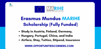 Erasmus MARIHE Scholarship