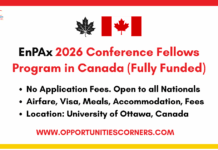 EnPAx 2026 Conference Fellows Program