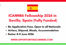 ICANN86 Fellowship 2026