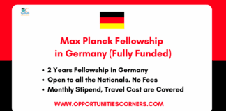 Max Planck Fellowship 2026