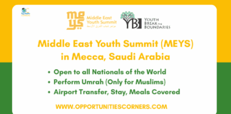Middle East Youth Summit (MEYS) 2026