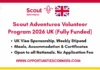 Scout Adventures Volunteer Program 2026