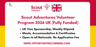 Scout Adventures Volunteer Program 2026