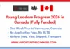 Young Leaders Program 2026 in Canada